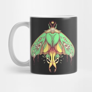 Green Luna Moth Art Mug